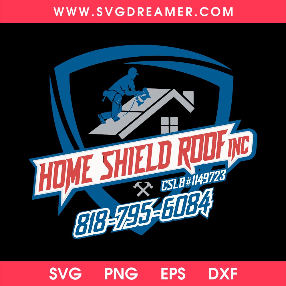 Custom Order Home Shield Roof INC SVG PNG 3 Custom Order Home Shield Roof INC SVG PNG 1