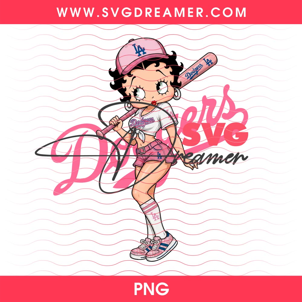 Cute Betty Boop LA Dodgers Fan PNG, Los Angeles Baseball Betty Boop PNG 2 Cute Betty Boop LA Dodgers Fan PNG Los Angeles Baseball Betty Boop PNG 2