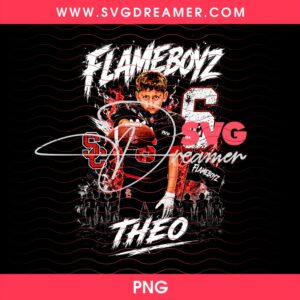 Flame Boys Custom Order PNG Halftone 2