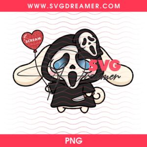Horror Cinnamoroll Ghostface PNG, Sanrio Halloween Horror Killers 2026 PNG, Horror Cartoon Cinnamoroll Halloween Shirt Design PNG