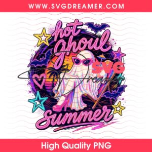 Horror Characters Halloween 2026 PNG Bundle, Horror Killers Bundle PNG 25 Hot Ghoul Summer PNG, Retro Neon Halloween PNG, Spooky Beach Ghost Sublimation PNG
