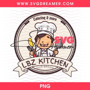 LBZ Kitchen Logo Custom Order PNG