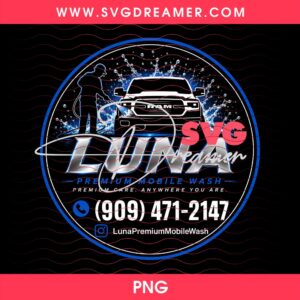 Luna Premium Mobile Wash Custom Order PNG 2