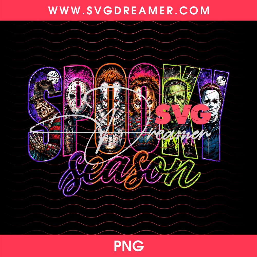 Neon Spooky Season Horror Characters PNG, Halloween Horror Slashers 2026 PNG, Horror Friends Neon Color PNG 2 Neon Spooky Season Horror Characters PNG, Halloween Horror Slashers 2026 PNG, Horror Friends Neon Color PNG 2