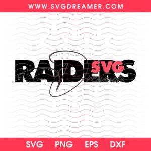 Original Raiders Logo SVG PNG Files 1