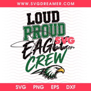 Proud Eagle Crew PNG SVG