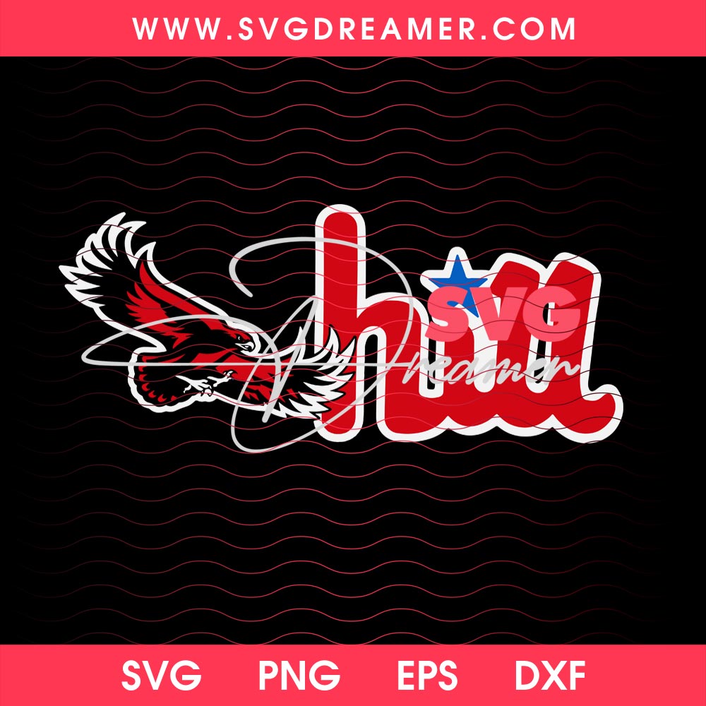 Red Eagle Hill Sports Logo Clipart SVG PNG 2 Red Eagle Hill Sports Logo Clipart SVG PNG