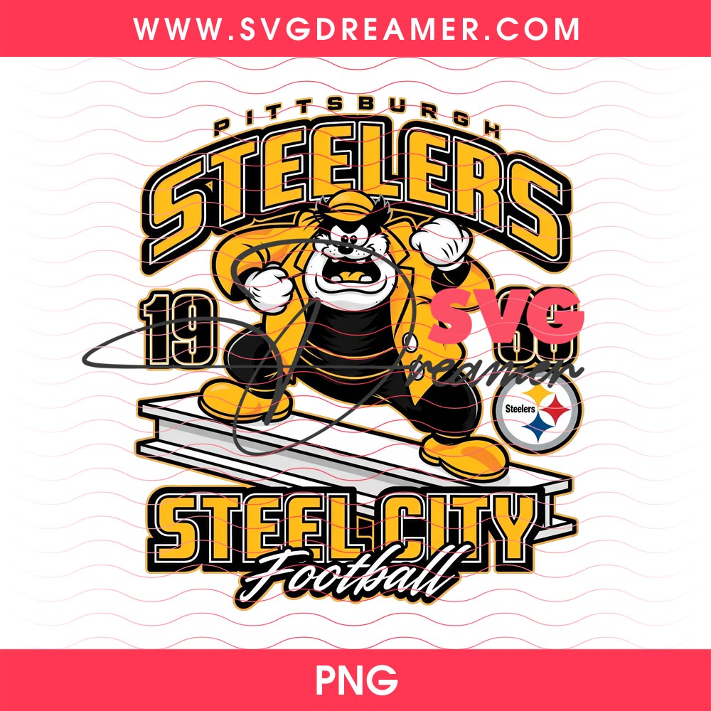 Retro Pittsburgh Steelers Football Design PNG, Pete Vintage Steel City Design PNG 4 Retro Pittsburgh Steelers Football Design PNG, Pete Vintage Steel City Design PNG