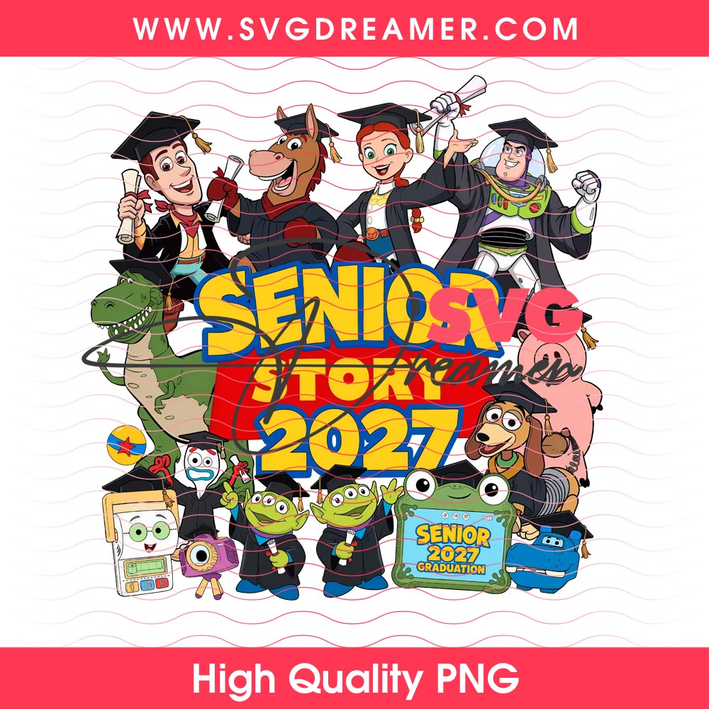 Senior Story 2027 PNG, Toy Story Back To School 2027 PNG 2 Senior Story 2027 PNG, Toy Story Back To School 2027 PNG