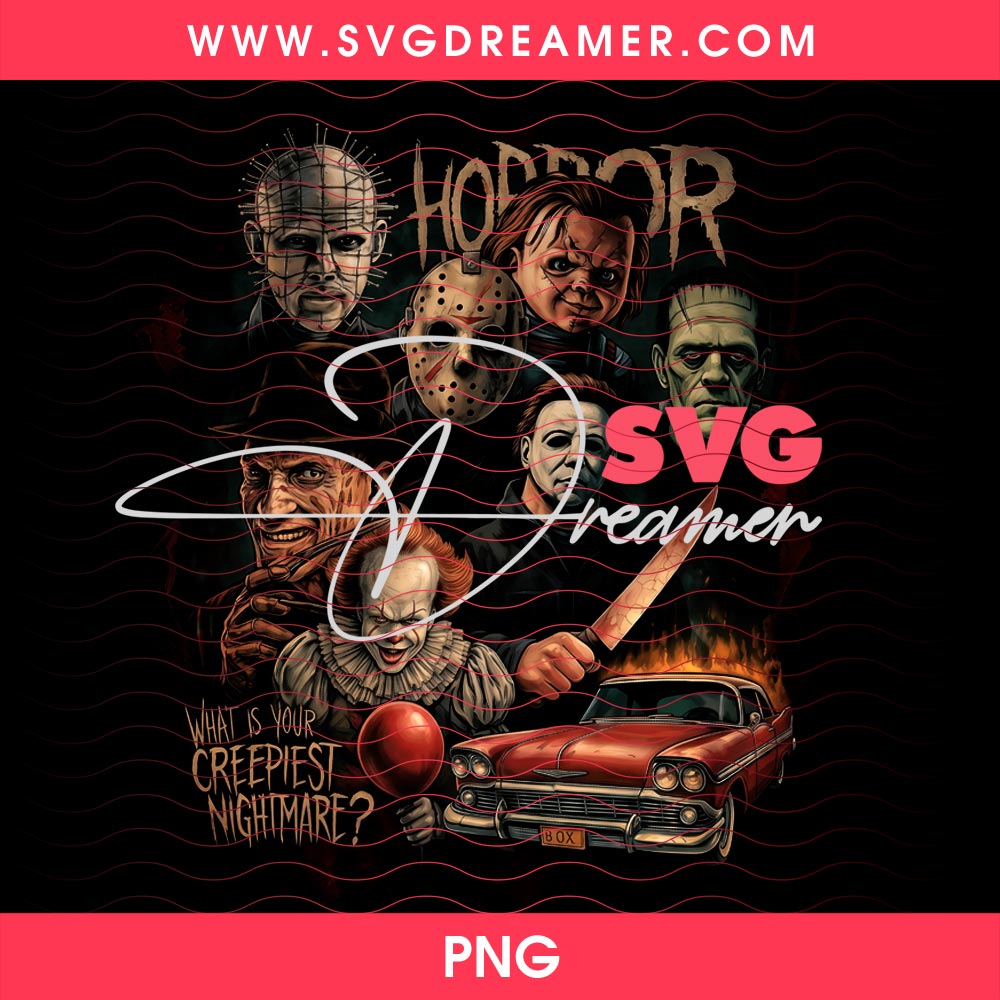 Shadows of the Slashers PNG, The Horror Collective PNG, Icons of Horror Halloween PNG 2 Shadows of the Slashers PNG, The Horror Collective PNG, Icons of Horror Halloween PNG
