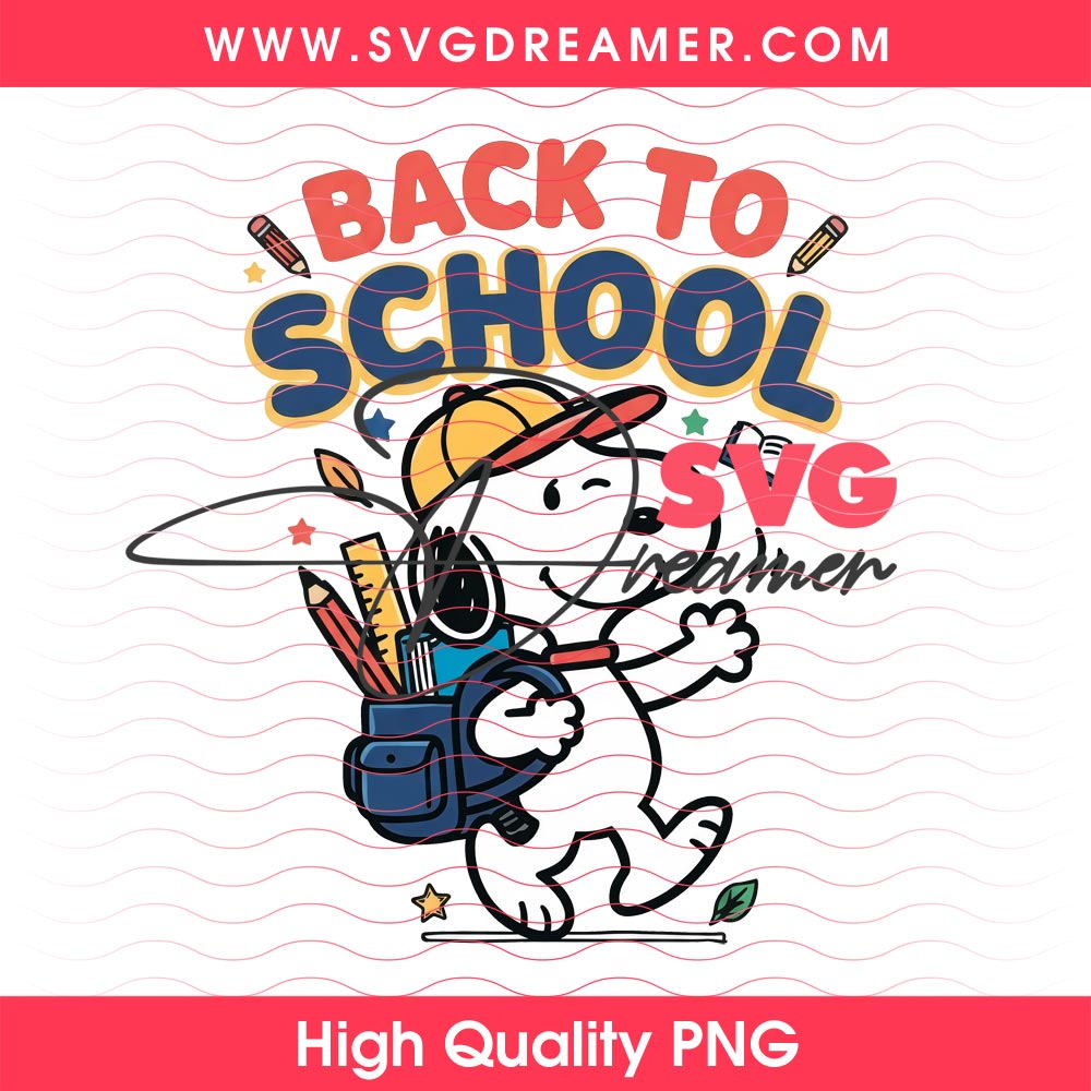 Snoopy Back To School PNG Design, Peanuts Snoopy First Day Of School PNG 8 Snoopy Back To School PNG Design, Peanuts Snoopy First Day Of School PNG