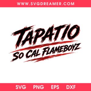 Tapatio So Cal Flameboyz SVG PNG Files