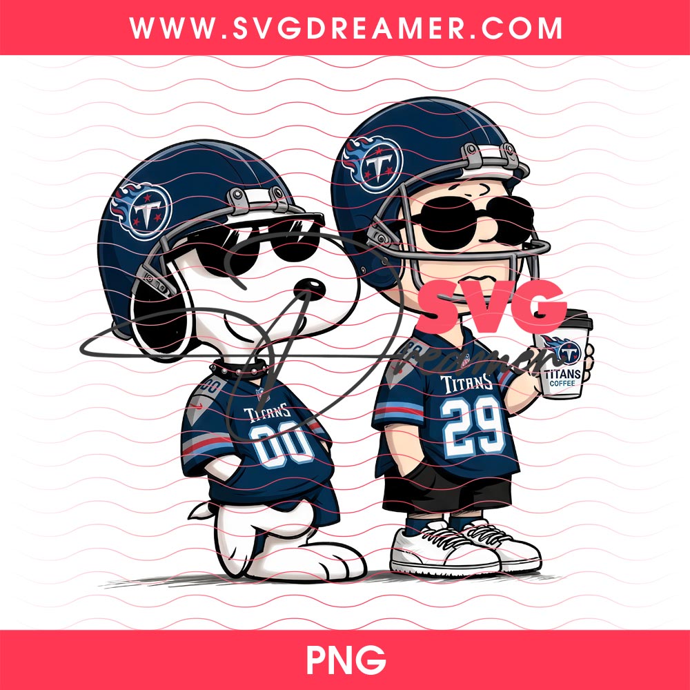 Tennessee Titans Snoopy And Charlie Brown PNG, NFL Titans Team Peanuts Cartoon PNG 2 Tennessee Titans Snoopy And Charlie Brown PNG, NFL Titans Team Peanuts Cartoon PNG