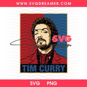Tim Curry 1946 - 2026 SVG PNG, RIP Tim Curry PNG SVG Design Bundle 16 Tim Curry 1946 2026 SVG PNG RIP Tim Curry PNG SVG Design Bundle