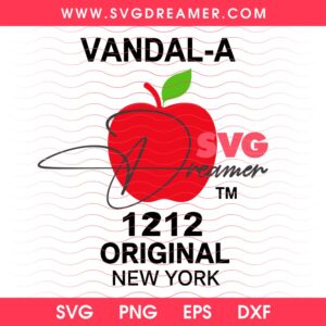 Vandal-A 1212 Original New York SVG PNG 1