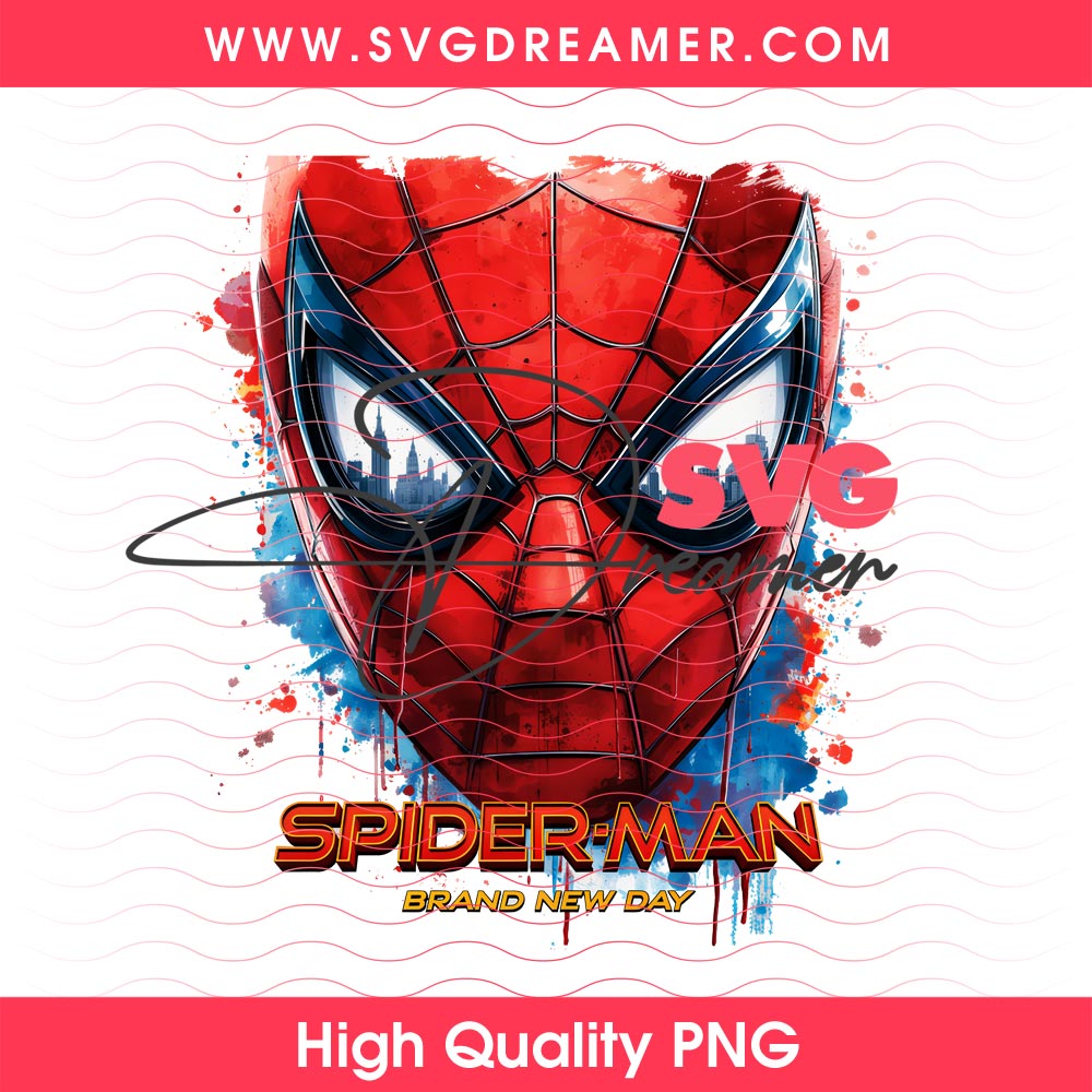 Watercolor Spiderman PNG Design, Brand New Day Spider-Man PNG, Superhero Movie PNG Design 6 Watercolor Spiderman PNG Design, Brand New Day Spider-Man PNG, Superhero Movie PNG Design