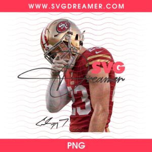 Christian McCaffrey San Francisco 49ers PNG 2