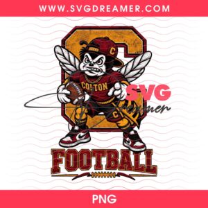 Colton Football PNG File