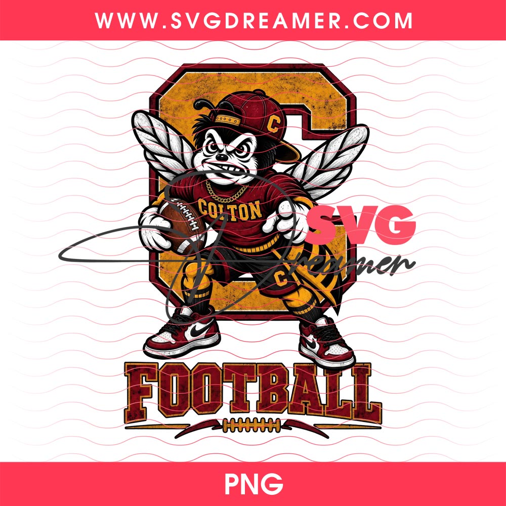 Colton Football PNG File 2 Colton Football PNG File