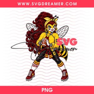 Colton Yellowjackets Lady Bee PNG