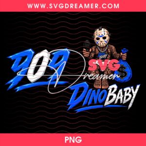 Dino Baby Jason Voorhees Mask PNG 1