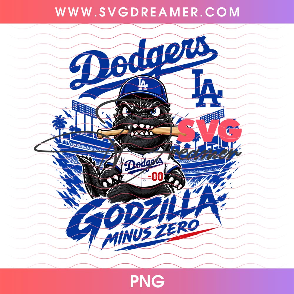 Dodgers Godzilla Minus Zero PNG Design, Los Angeles Dodgers Baseball Champs 2026 PNG 2 Dodgers Godzilla Minus Zero PNG Design, Los Angeles Dodgers Baseball Champs 2026 PNG