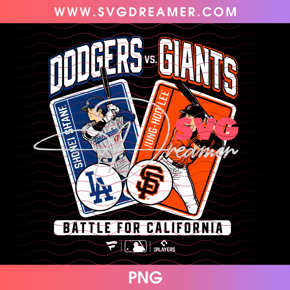 Dodgers Vs Giants 2026 PNG, Battle for California PNG 2 Dodgers Vs Giants 2026 PNG, Battle for California PNG