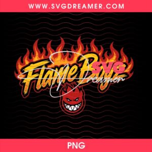 Flame Boyz Halftone PNG