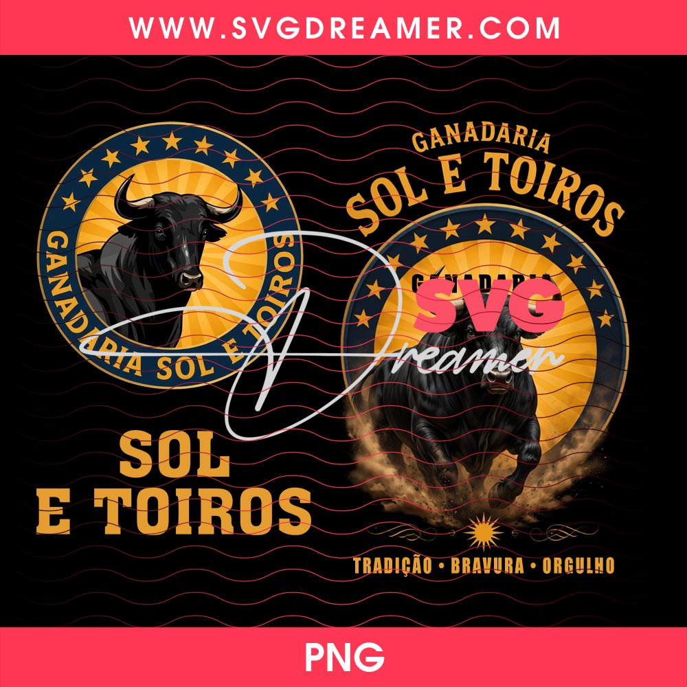 GANADARIA SOL E TOIROS A Legacy Of Brave Bulls PNG Design 2 GANADARIA SOL E TOIROS A Legacy Of Brave Bulls PNG Design