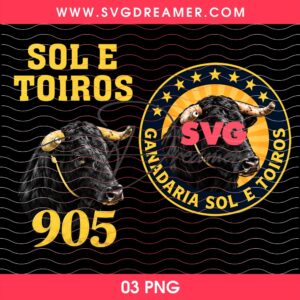 Ganadaria Sol E Torros Logo PNG