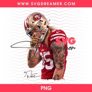 George Kittle San Francisco 49ers PNG