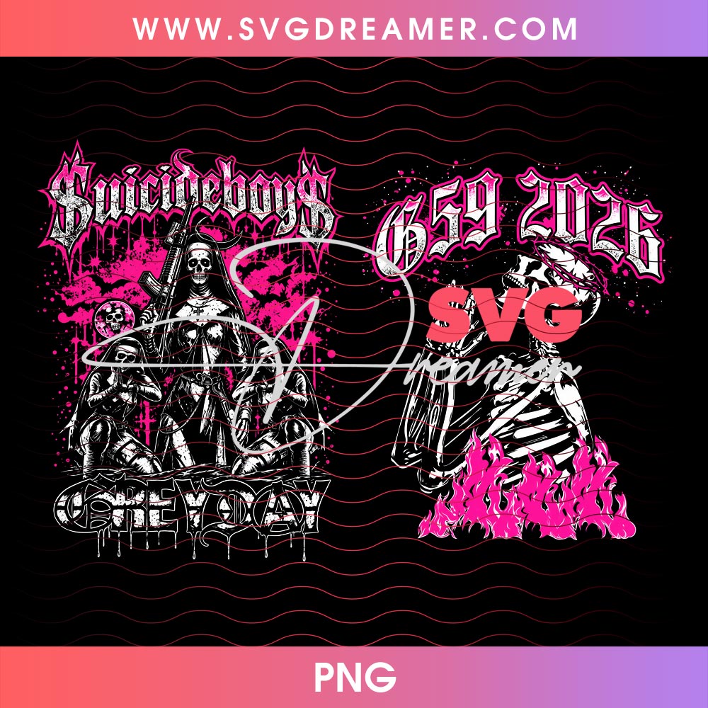 Gothic Skeleton Nuns Halloween PNG, Dark Pink Skull Religious Horror PNG Halftone Design 2 Gothic Skeleton Nuns Halloween PNG Dark Pink Skull Religious Horror PNG Halftone Design 2