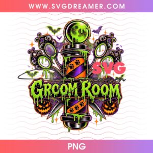 Groom Room Halloween Pumpkin PNG 1