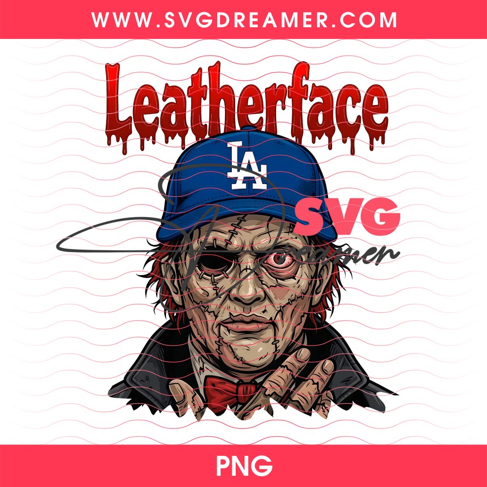 Horror Killers Face LA Dodgers Baseball Bundle PNG, Michael Myers Jason Voorhees Chucky Dodgers PNG 2 Horror Killers Face LA Dodgers Baseball Bundle PNG 1