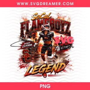 Legendary So Cal Flameboyz SVG PNG 1