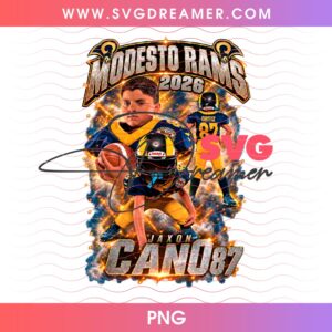 Modesto Rams 2026 Custom Order