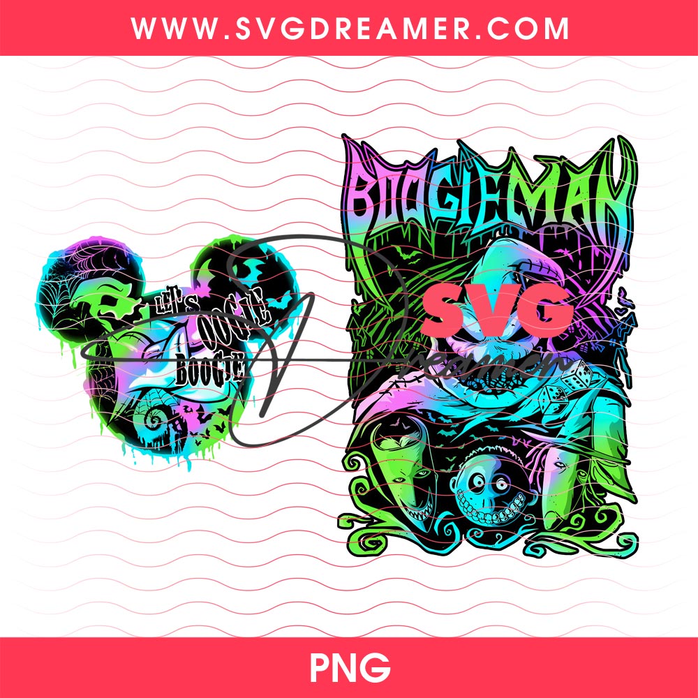 Neon Boogieman PNG, Oogie Boogie Halloween PNG, Disney Nightmare Characters PNG 2 Neon Boogieman PNG, Oogie Boogie Halloween PNG, Disney Nightmare Characters PNG