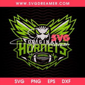 Original Hornets Football Logo SVG PNG