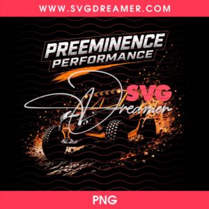 Preeminence Perfornance Halftone Design PNG 2