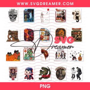 Trending Halloween 2026 T Shirt Design PNG Bundle, The Top-Selling Halloween Design Collection by SVG Dreamer