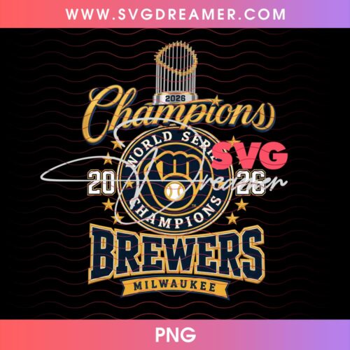 2026 Champions World Series Brewers PNG, Milwaukee Baseball Champs 2026 Design PNG 2 2026 Champions World Series Brewers PNG, Milwaukee Baseball Champs 2026 Design PNG