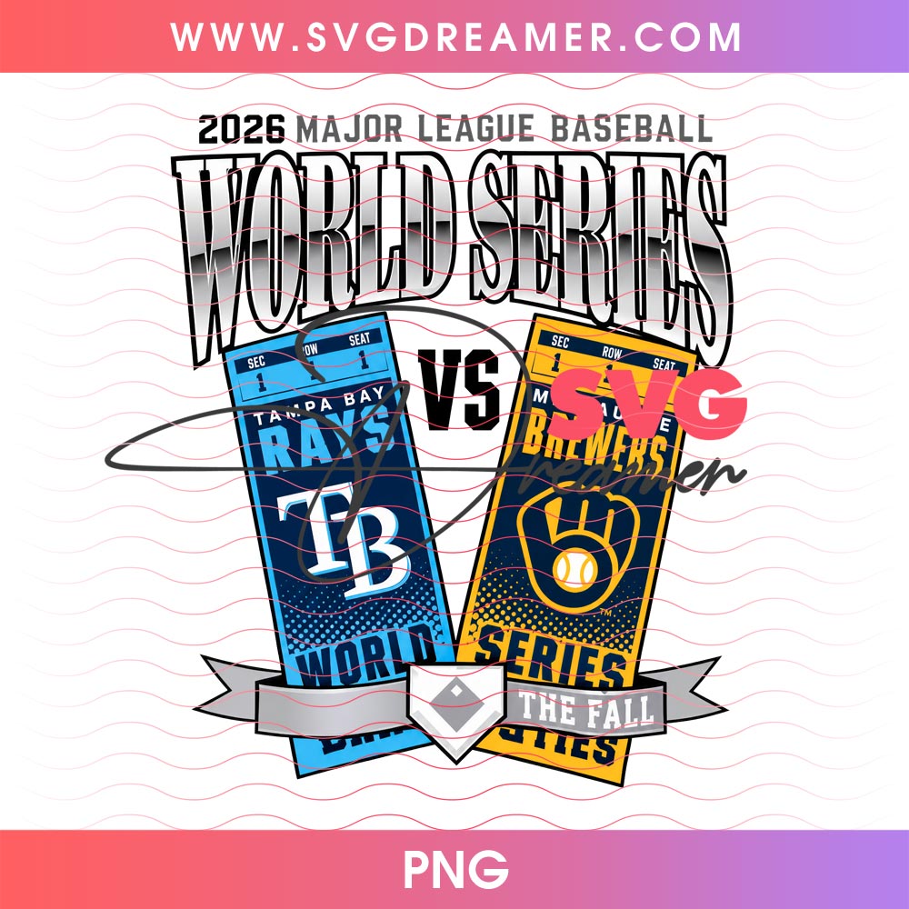 2026 MLB World Series Tampa Bay Rays VS Milwaukee Brewers PNG 1 2026 MLB World Series Tampa Bay Rays VS Milwaukee Brewers PNG