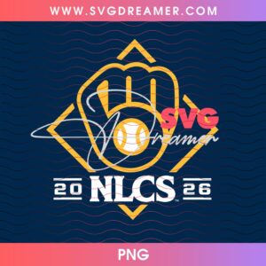 2026 NLCS Champions Brewers Take October PNG 2