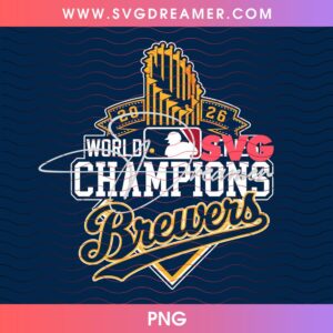 2026 World Series Champions Brewers PNG 1