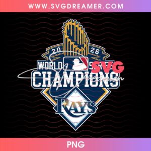 2026 World Series Champions Rays PNG 2