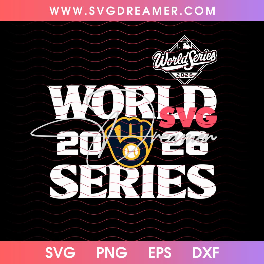 Brewers 2026 World Series Baseball Champions SVG PNG, Milwaukee Brewers MLB Postseason 2026 SVG PNG 1 Brewers 2026 World Series Baseball Champions SVG PNG, Milwaukee Brewers MLB Postseason 2026 SVG PNG