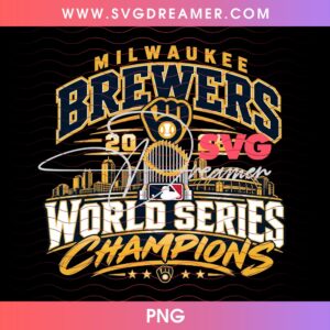 Brewers 2026 World Series Champs Design PNG, MLB Postseason 2026 PNG, NLCS Brewers Championship PNG