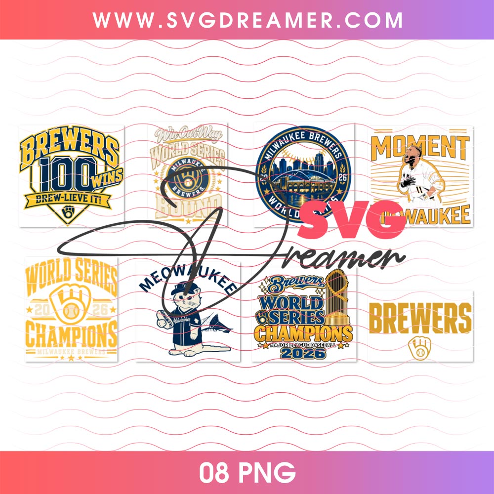 Brewers Champions Shirt Design PNG Bundle, MLB World Series Champs 2026 Milwaukee Brewers PNG 1 Brewers Champions Shirt Design PNG Bundle, MLB World Series Champs 2026 Milwaukee Brewers PNG