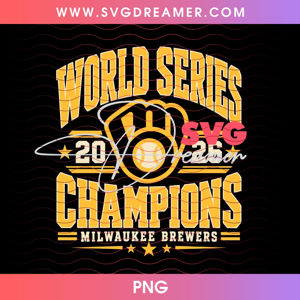 Brewers Champions Shirt Design PNG Bundle, MLB World Series Champs 2026 Milwaukee Brewers PNG 5 Brewers Champions PNG Bundle MLB World Series Champs 2026 Milwaukee Brewers PNG 4