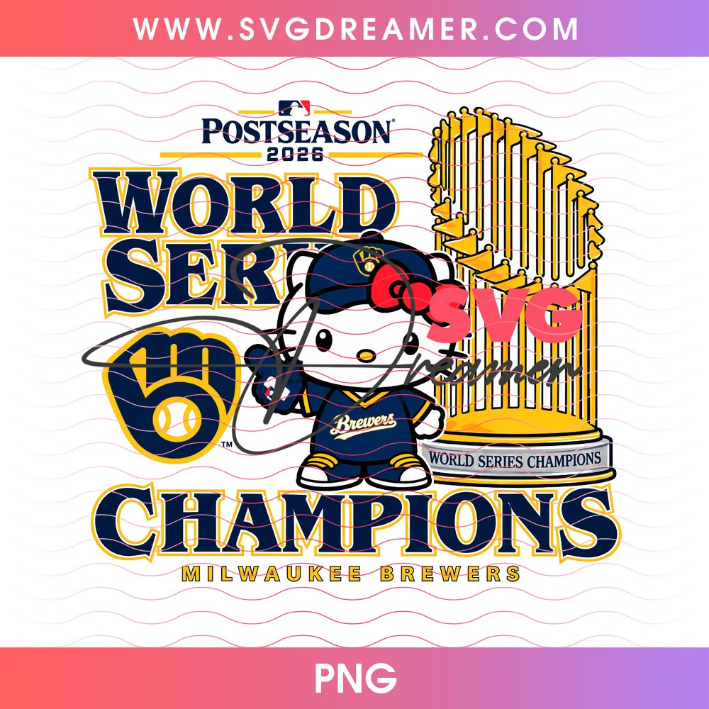 Brewers World Series Champions Hello Kitty PNG, Milwaukee Brewers 2026 Sanrio Hello Kitty PNG 1 Brewers World Series Champions Hello Kitty PNG, Milwaukee Brewers 2026 Sanrio Hello Kitty PNG